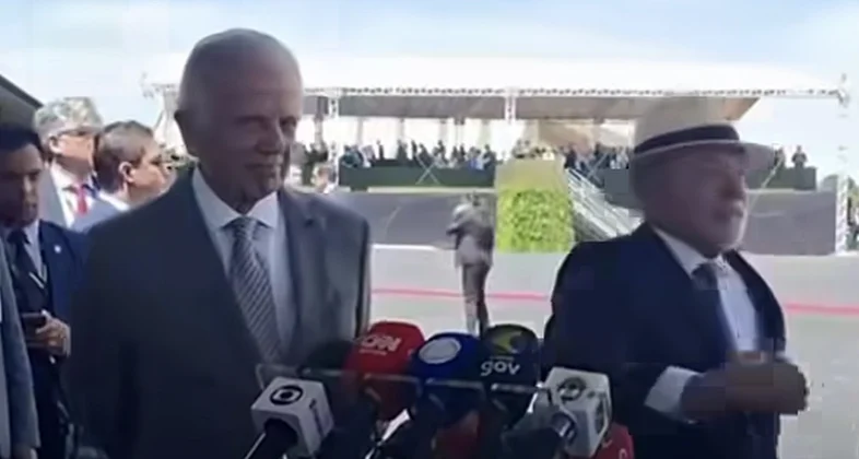 Lula deixa entrevista sem responder perguntas sobre Lulinha e Marcola